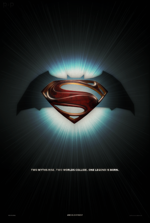 More Like Hulk Vs Superman By Soopahsoljah - Batman V Superman Logo Poster - HD Wallpaper 