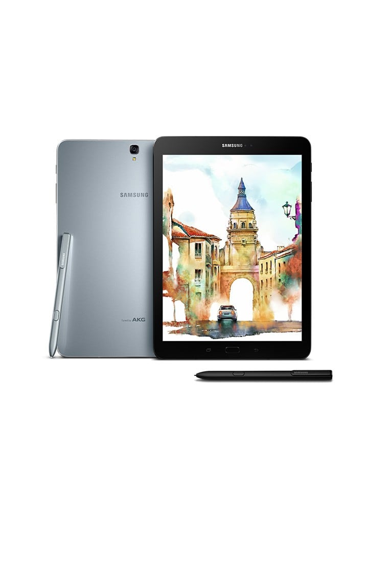 A Galaxy Tab S3 Facing Forward With A Galaxy Tab S3 - Samsung Tab S3 Price Bd - HD Wallpaper 