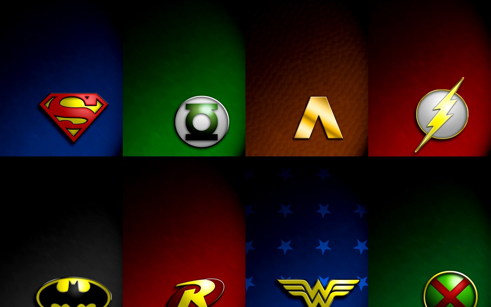 Dc Comics Wallpaper Hd - Dc Comics Characters Logo - HD Wallpaper 