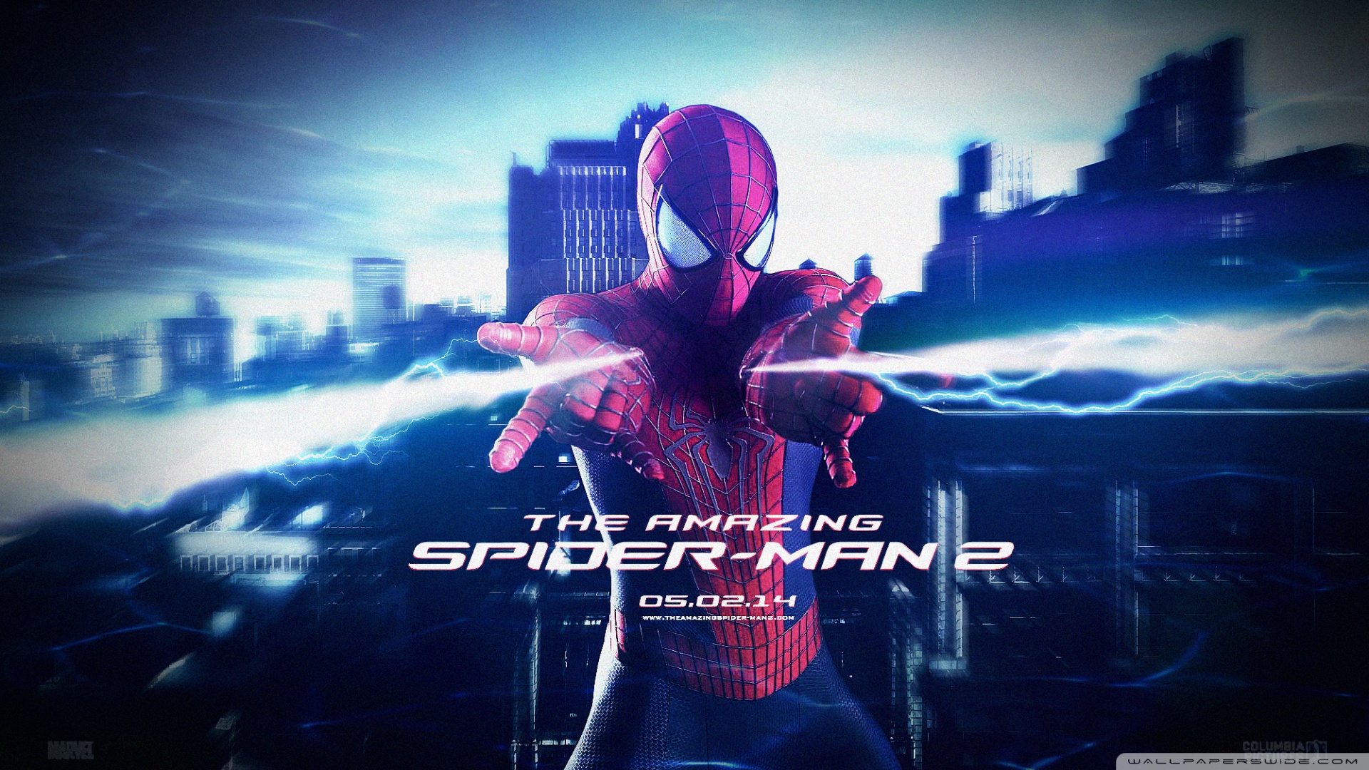 Amazing Spider-man 2 Hd Movie Wallpaper - Amazing Spider Man 2 Poster Hd - HD Wallpaper 