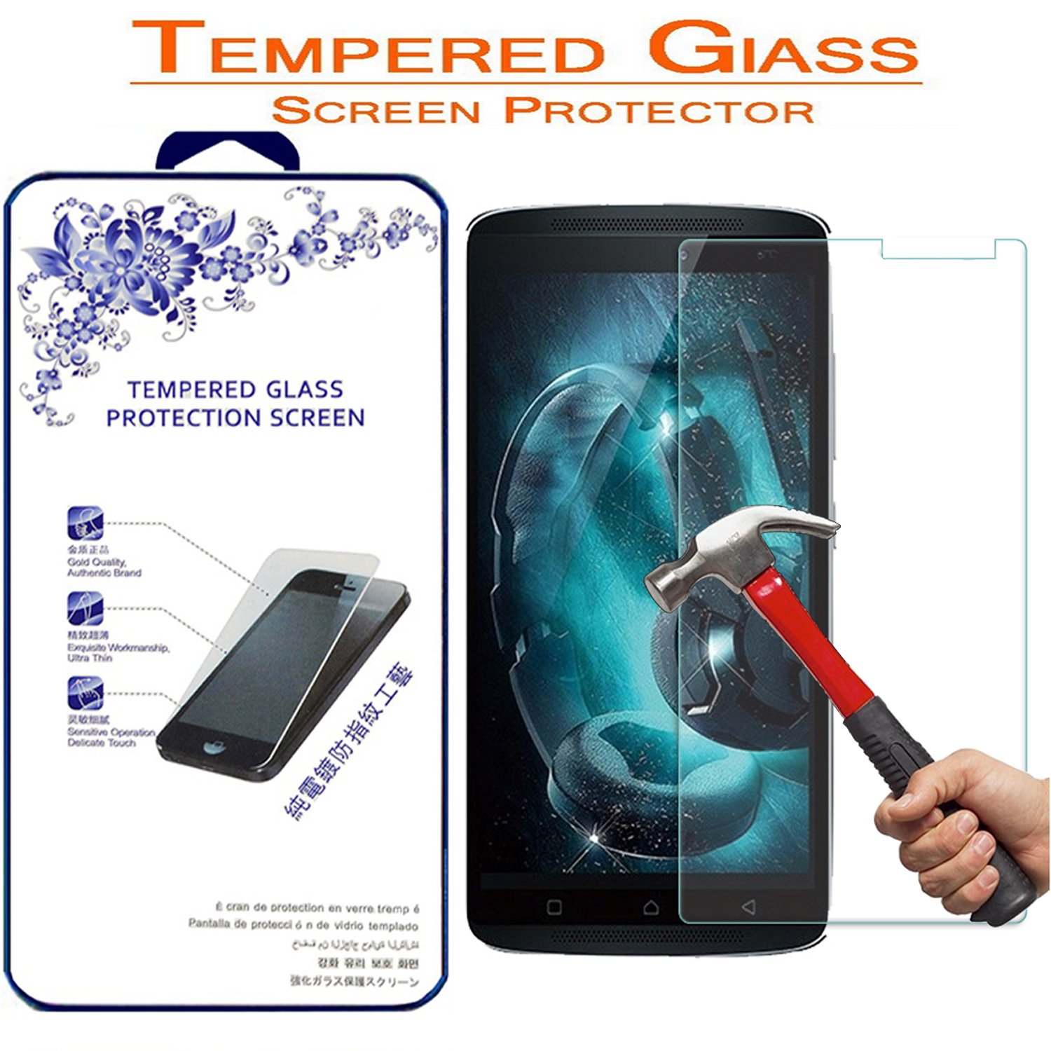 Tempered Glass Asus Zenfone 2 Laser - HD Wallpaper 