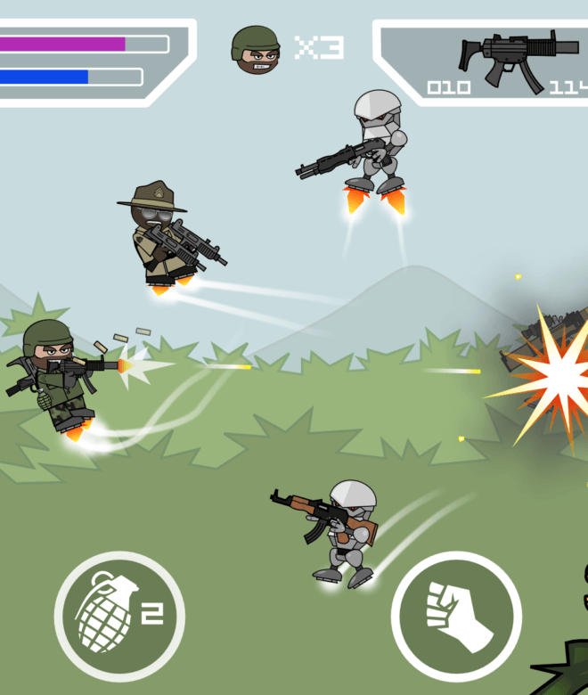 Play Doodle Army 2 - Doodle Army 2 - HD Wallpaper 