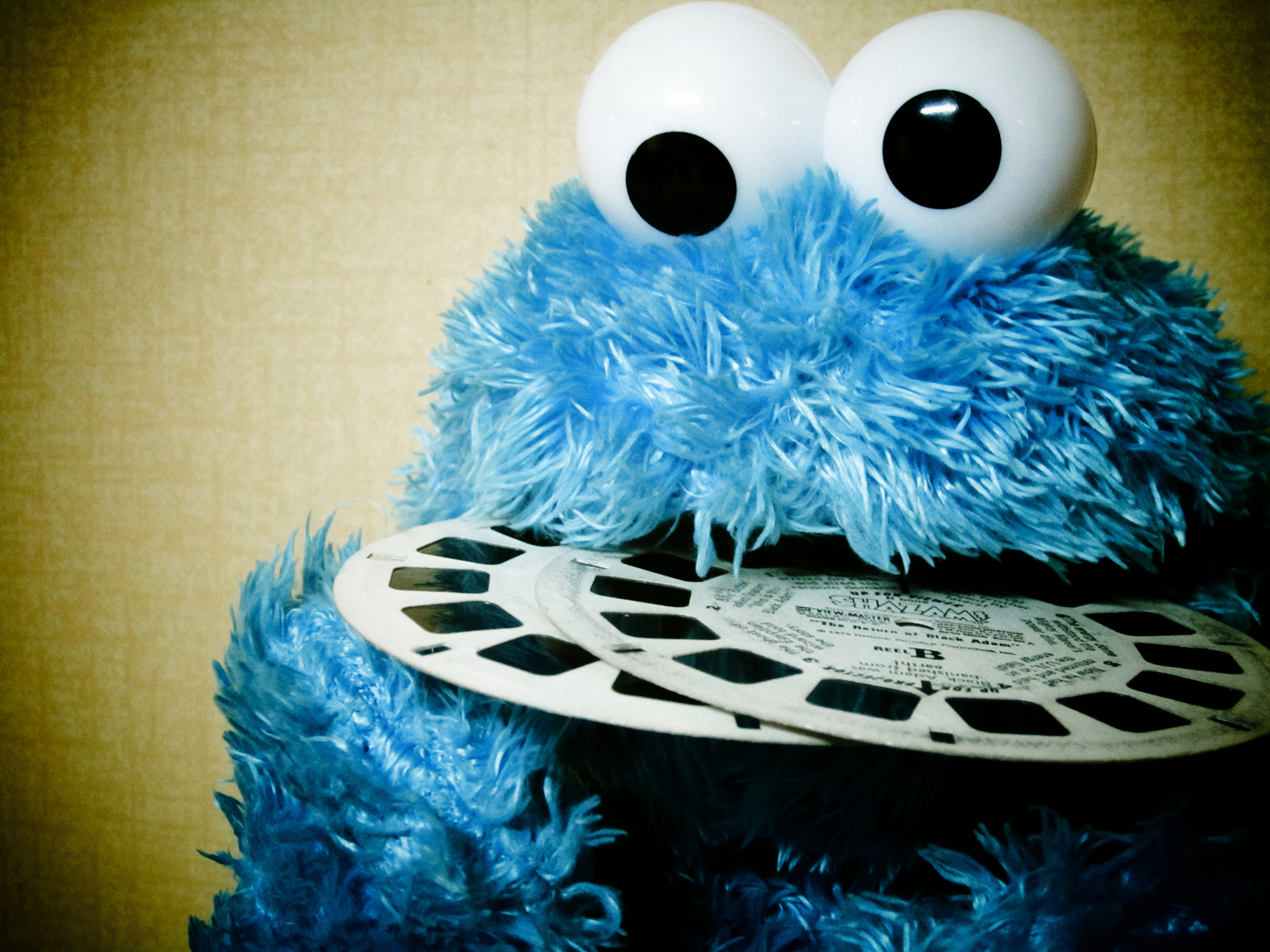 Cookie Monster & Elmo - HD Wallpaper 