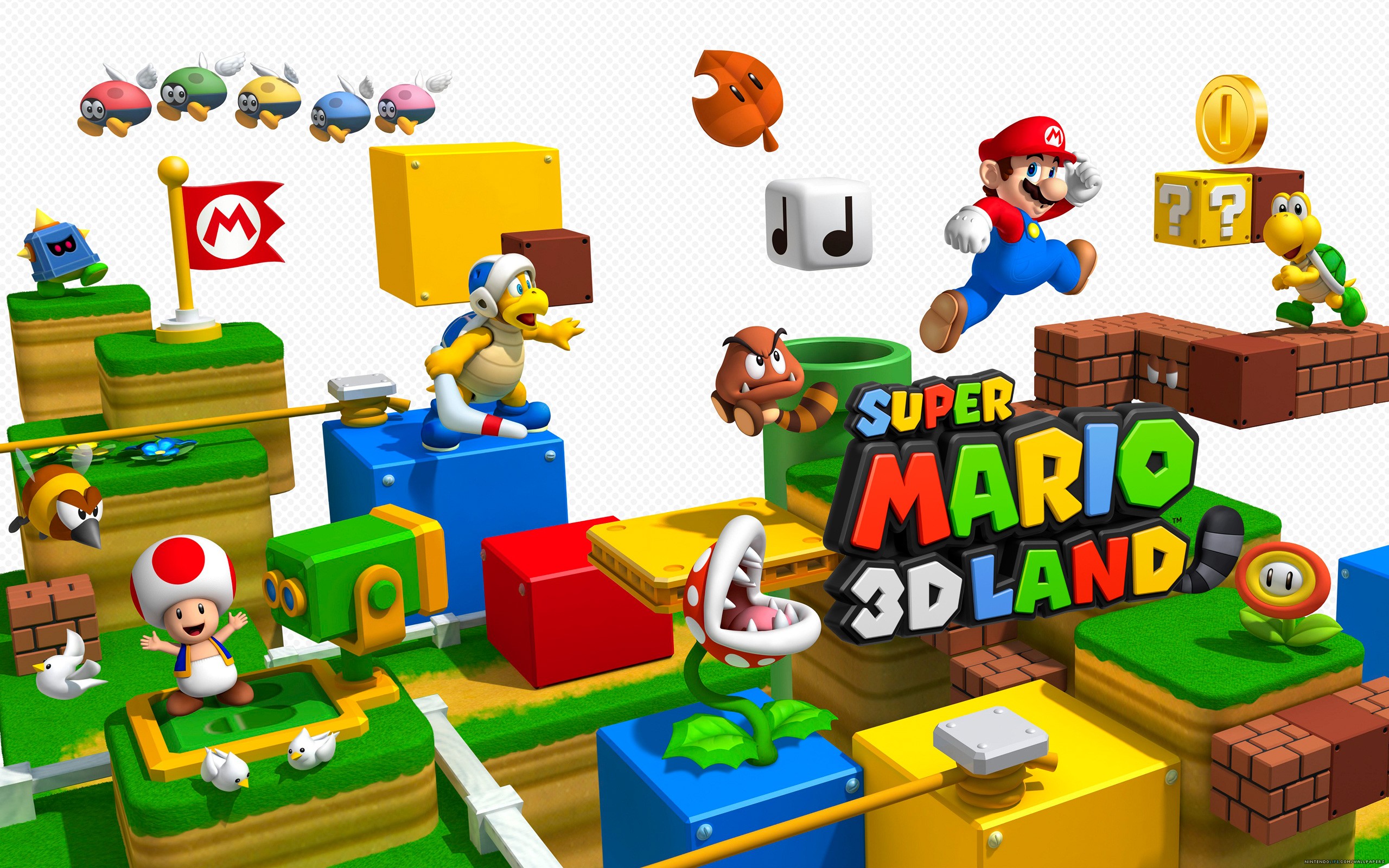 Mario 3d Land Hd - HD Wallpaper 