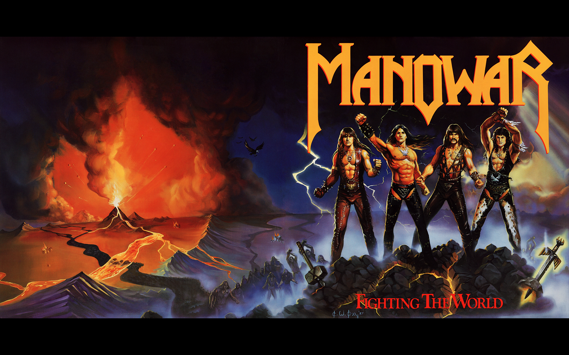 Manowar Wallpaper Hd - HD Wallpaper 