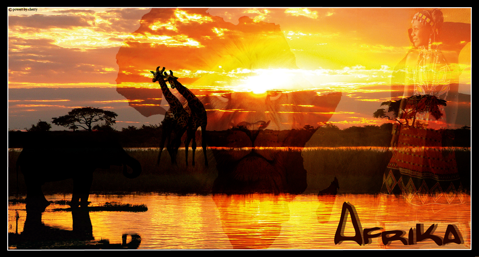 Afrika Hintergrund - HD Wallpaper 
