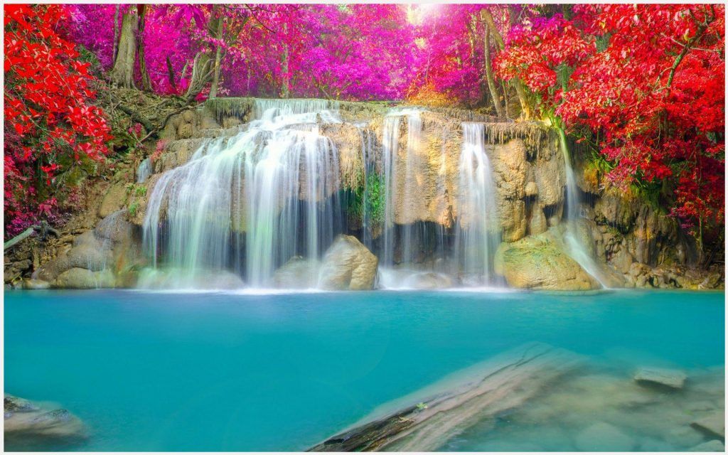 High Resolution Waterfall Hd - HD Wallpaper 