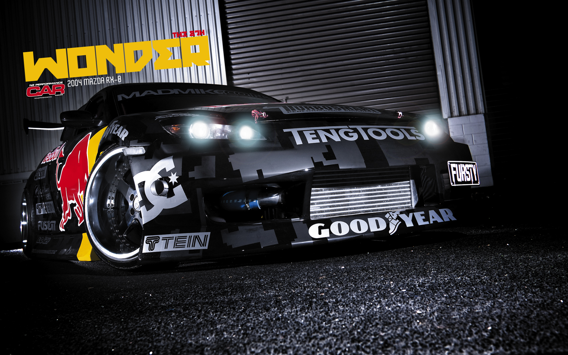 Red Bull Drift - HD Wallpaper 