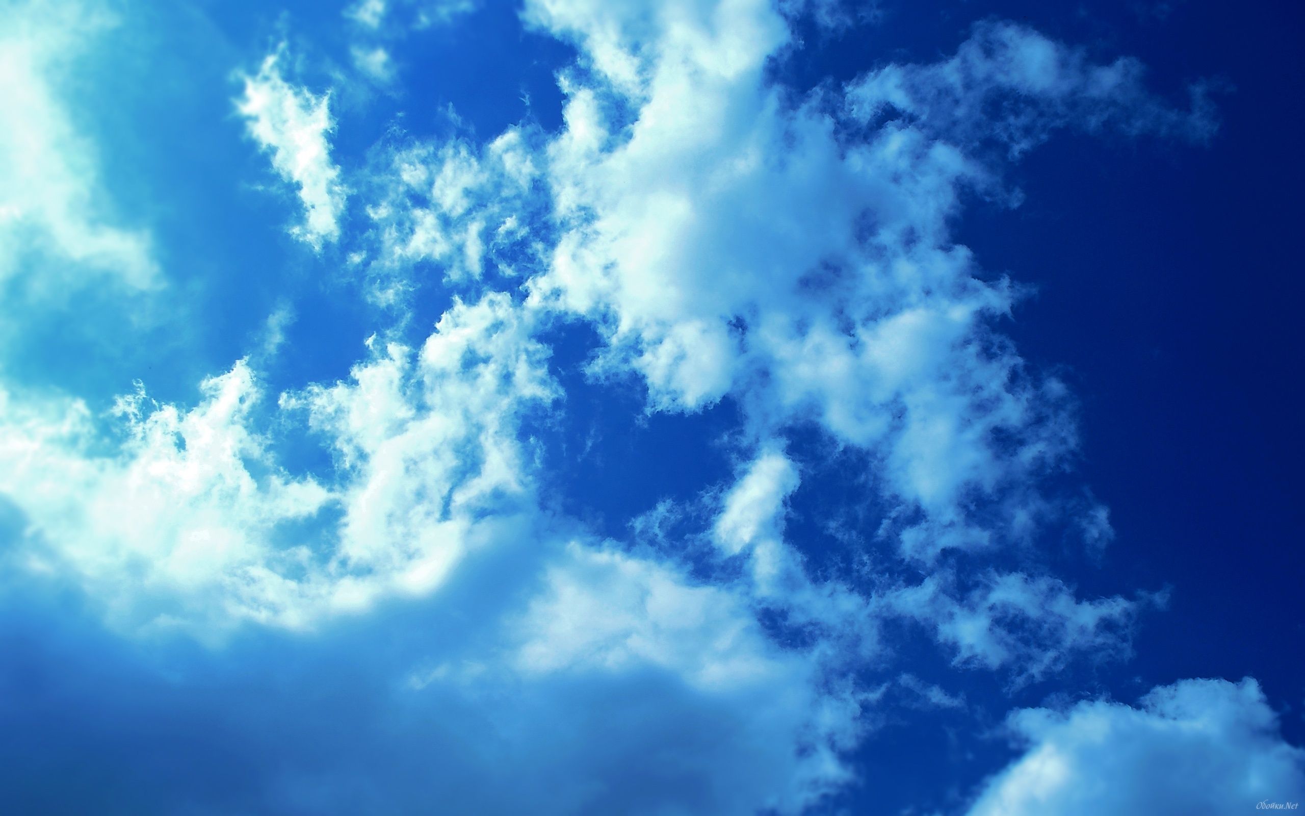 Beautiful Blue Sky Hd Desktop Wallpaper - Beautiful Blue Sky Hd - HD Wallpaper 
