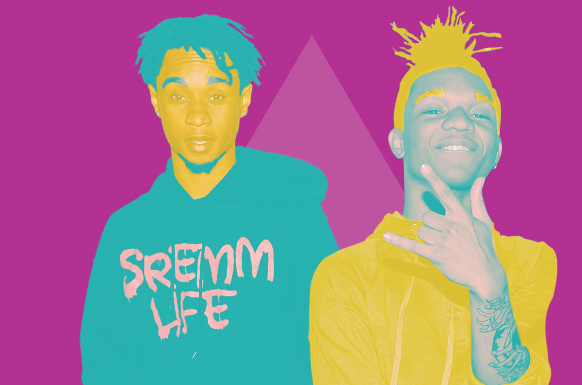 Rae Sremmurd Art - 1950x1290 Wallpaper - teahub.io