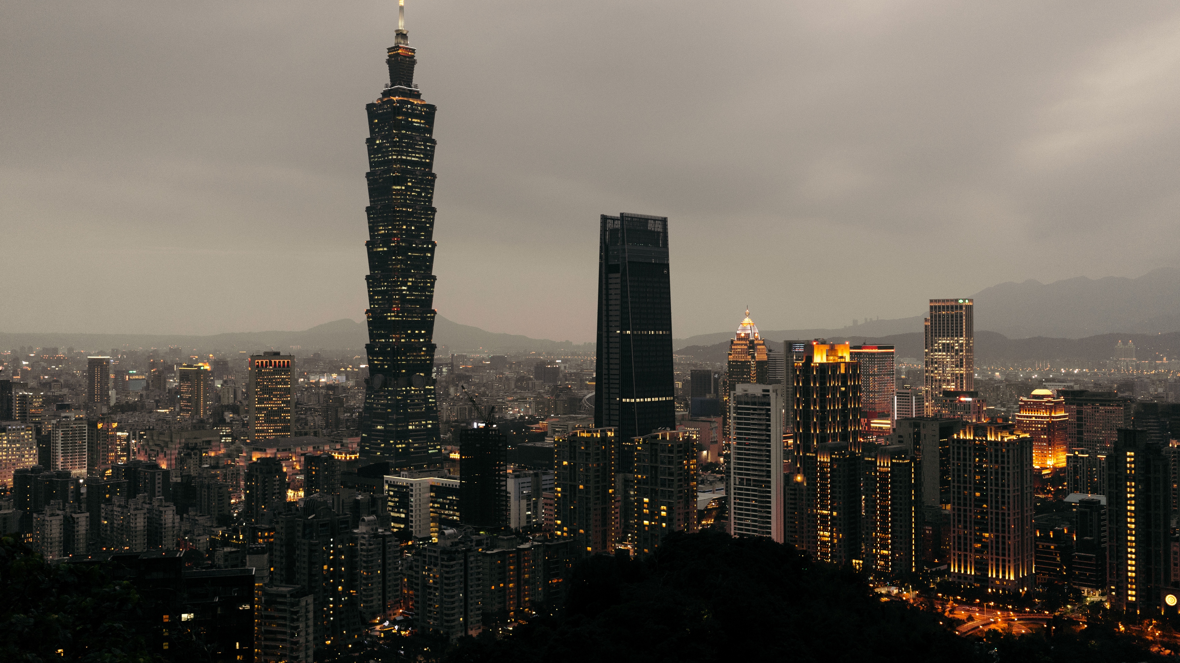 Taipei 4k - HD Wallpaper 