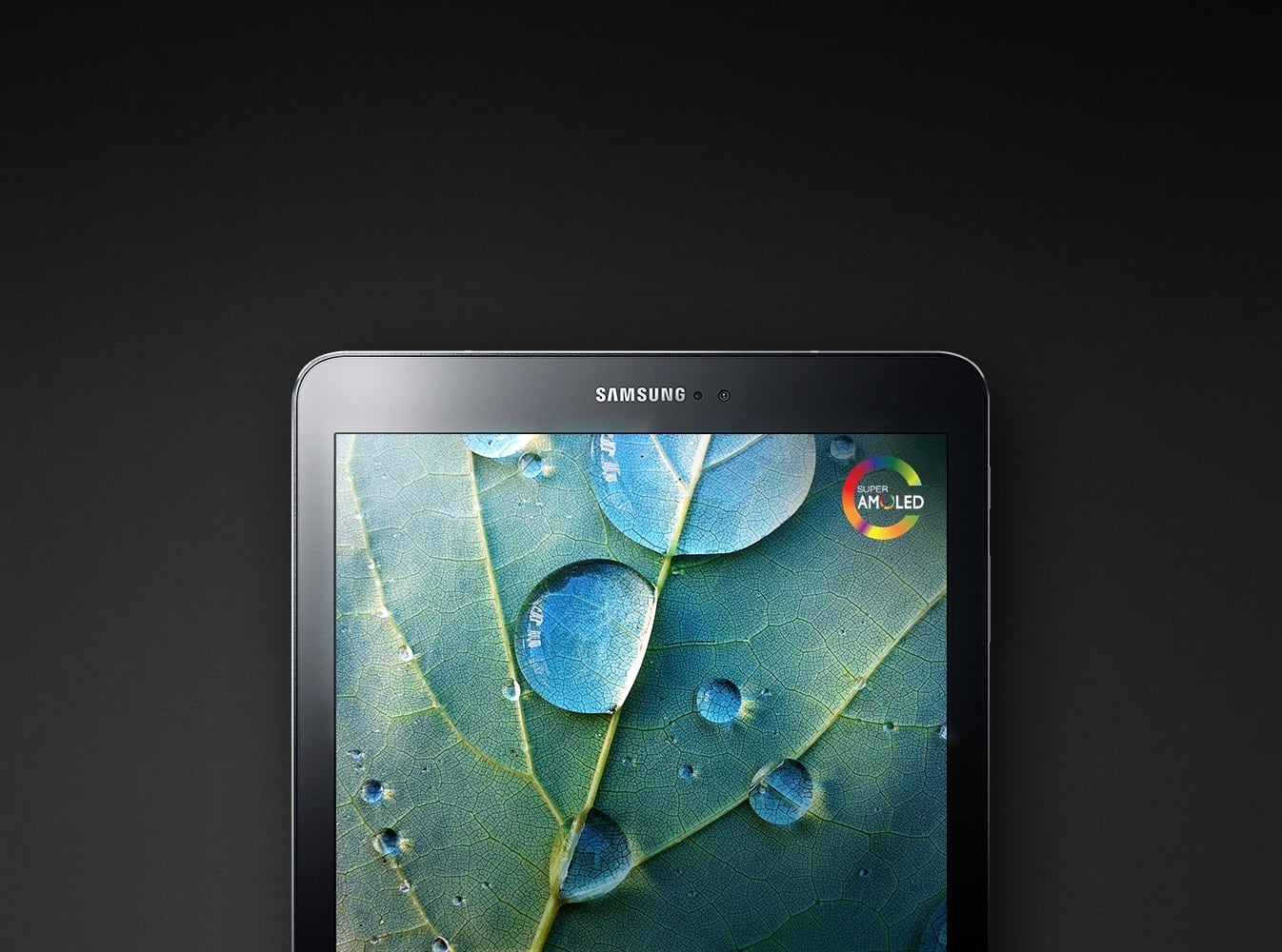 Top Half Of Galaxy Tab S2 Screen - Tablet Computer - HD Wallpaper 