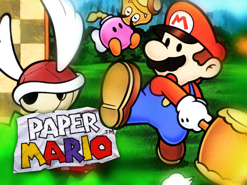 Paper Mario N64 Backgrounds - HD Wallpaper 