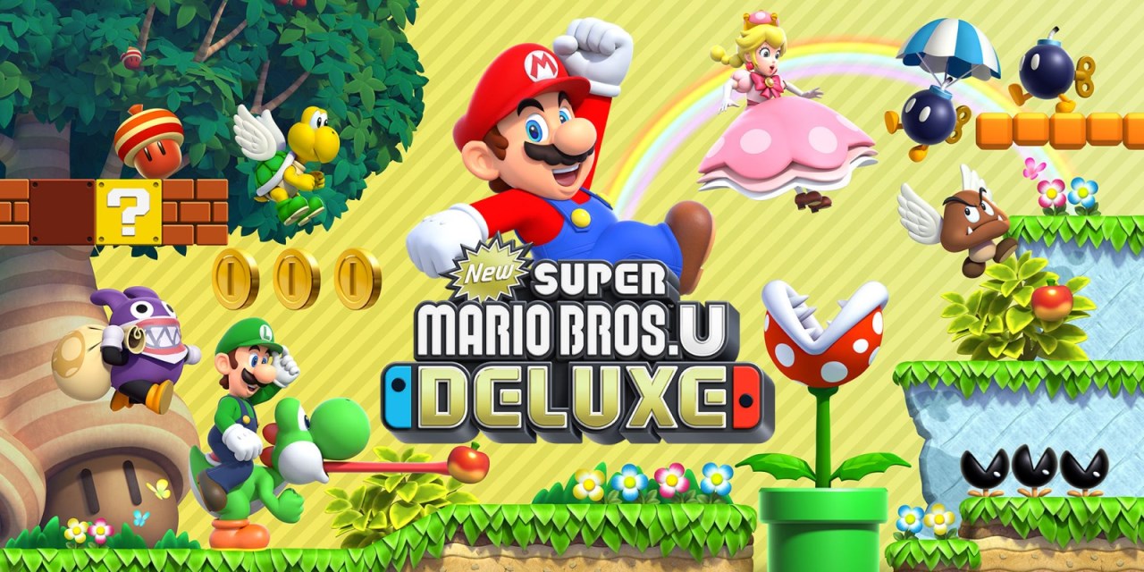 Super Mario Bros U Deluxe - HD Wallpaper 