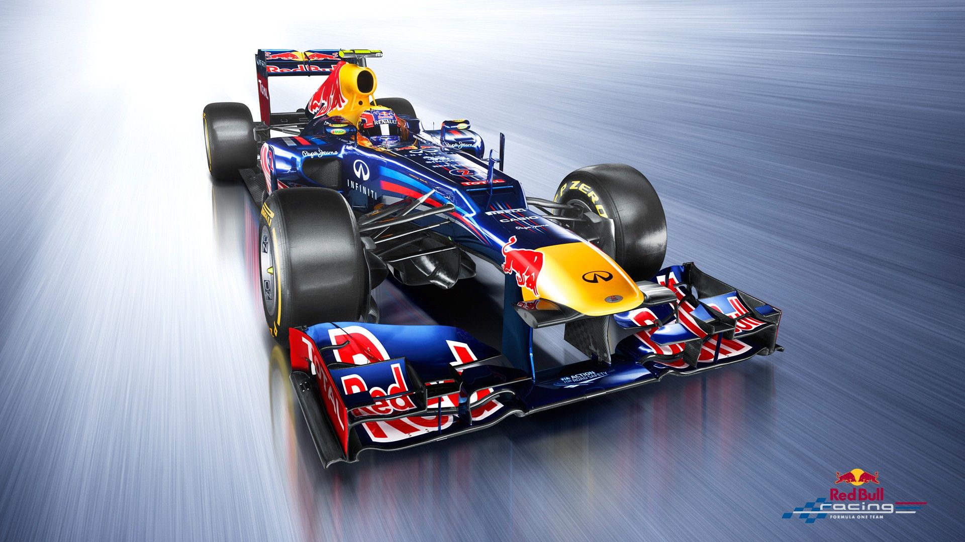 Red Bull F1 2013 - HD Wallpaper 