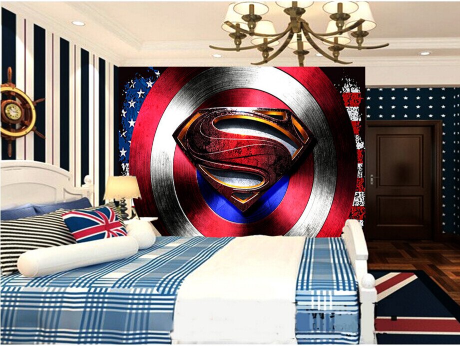 Superman Wallpaper For Bedroom - HD Wallpaper 