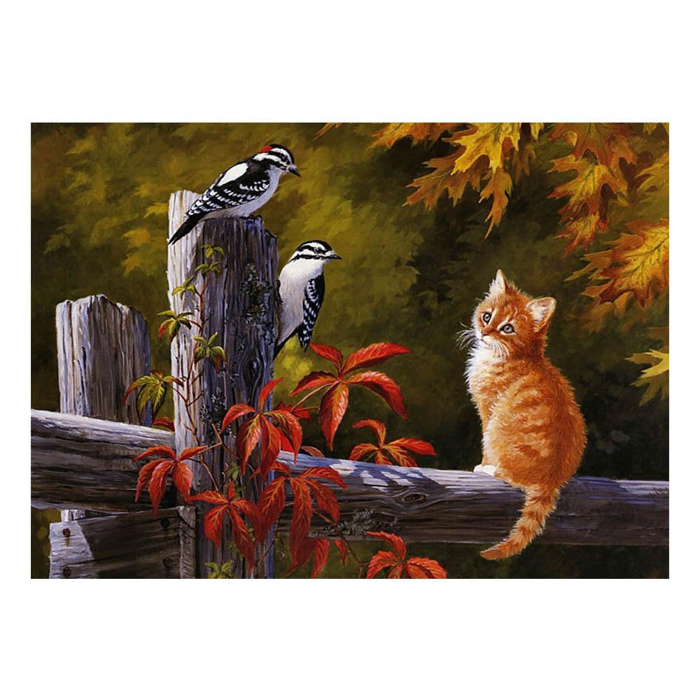 Pinturas Paisajes Con Pajaros - HD Wallpaper 