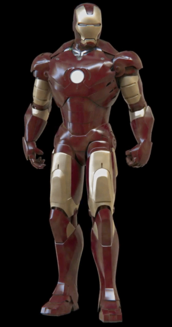 Iron Man Mark 3 3d Model - HD Wallpaper 