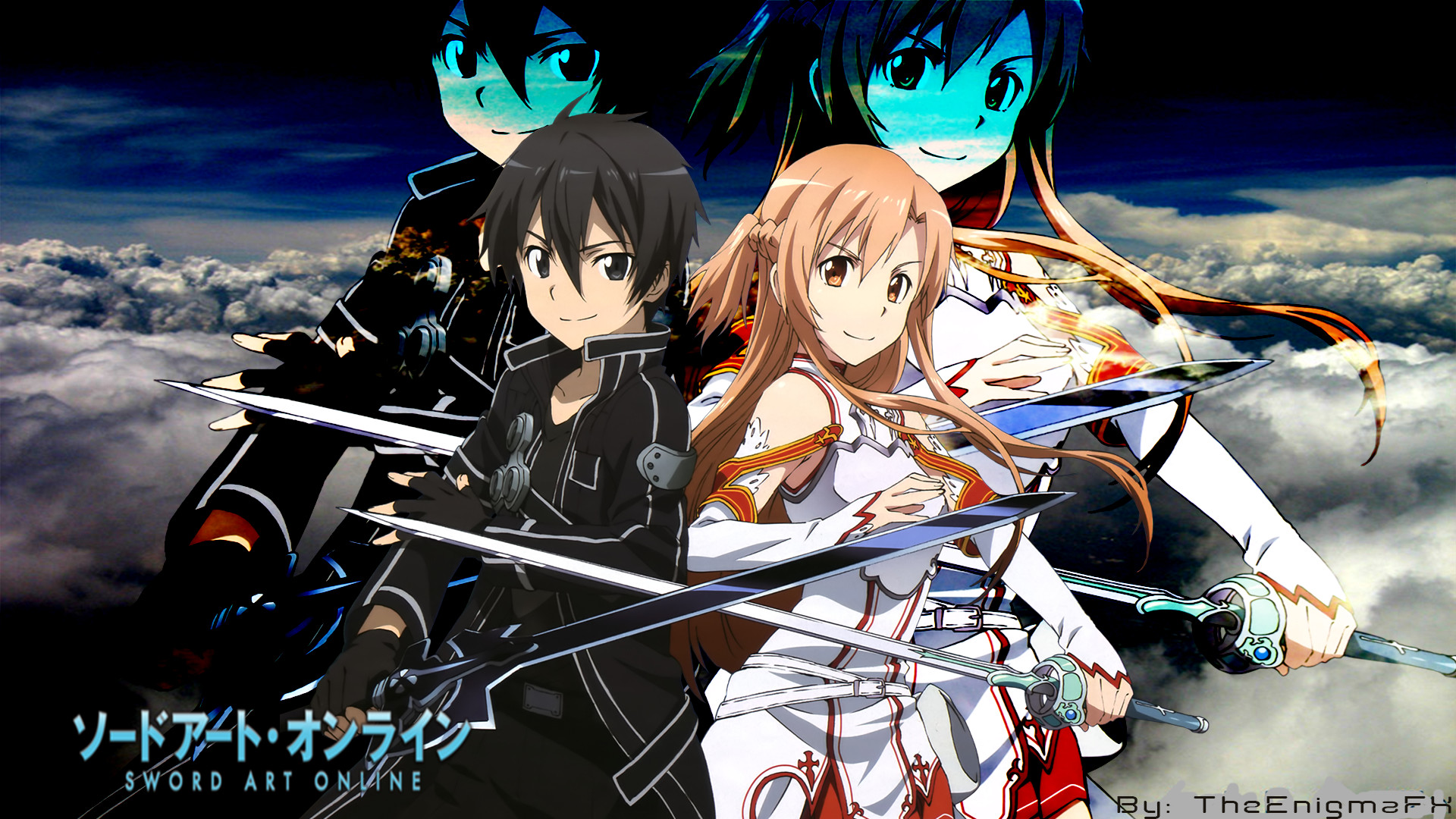 1920x1080px Sword Art Online 2 Wallpaper Wallpapersafari - Sword Art Online Background - HD Wallpaper 