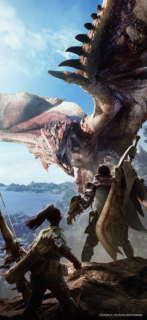 Monster Hunter World Wallpaper Mobile - HD Wallpaper 