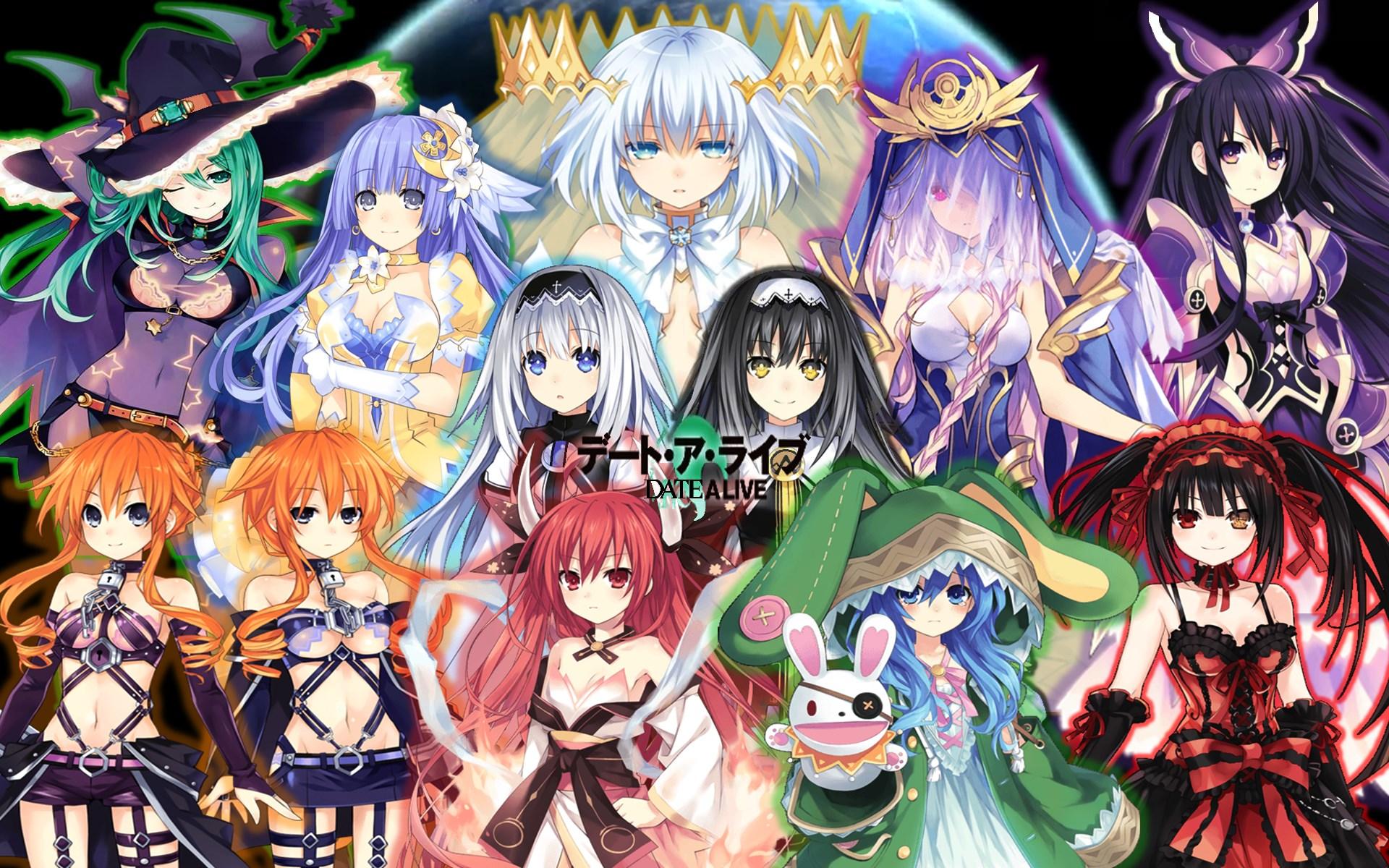 Date A Live All Girls - HD Wallpaper 
