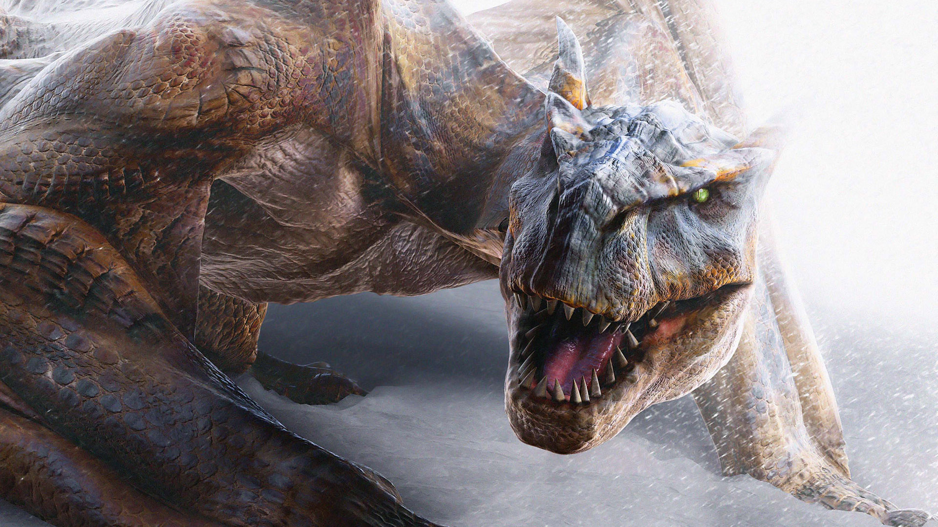 Lizard Fantasy Wallpaper - HD Wallpaper 