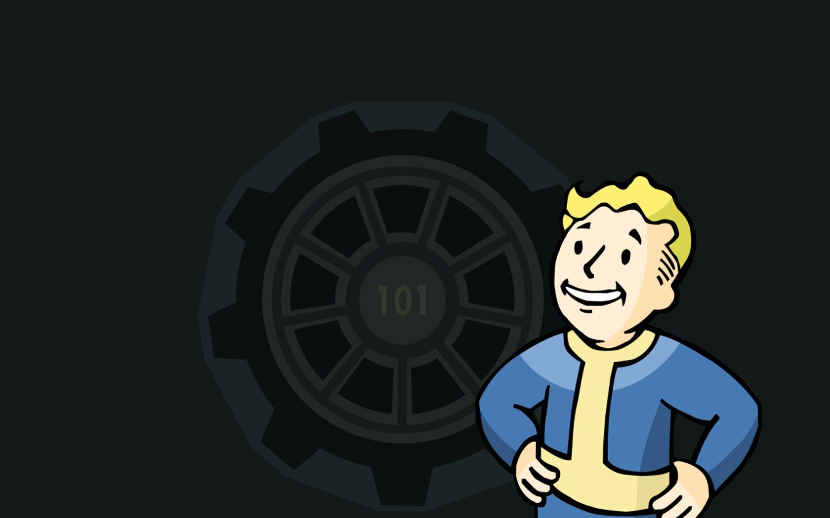 Vault Boy Vault 111 - HD Wallpaper 