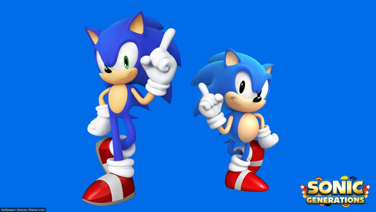 Sonic Generations Phone Wallpaper 4k - HD Wallpaper 