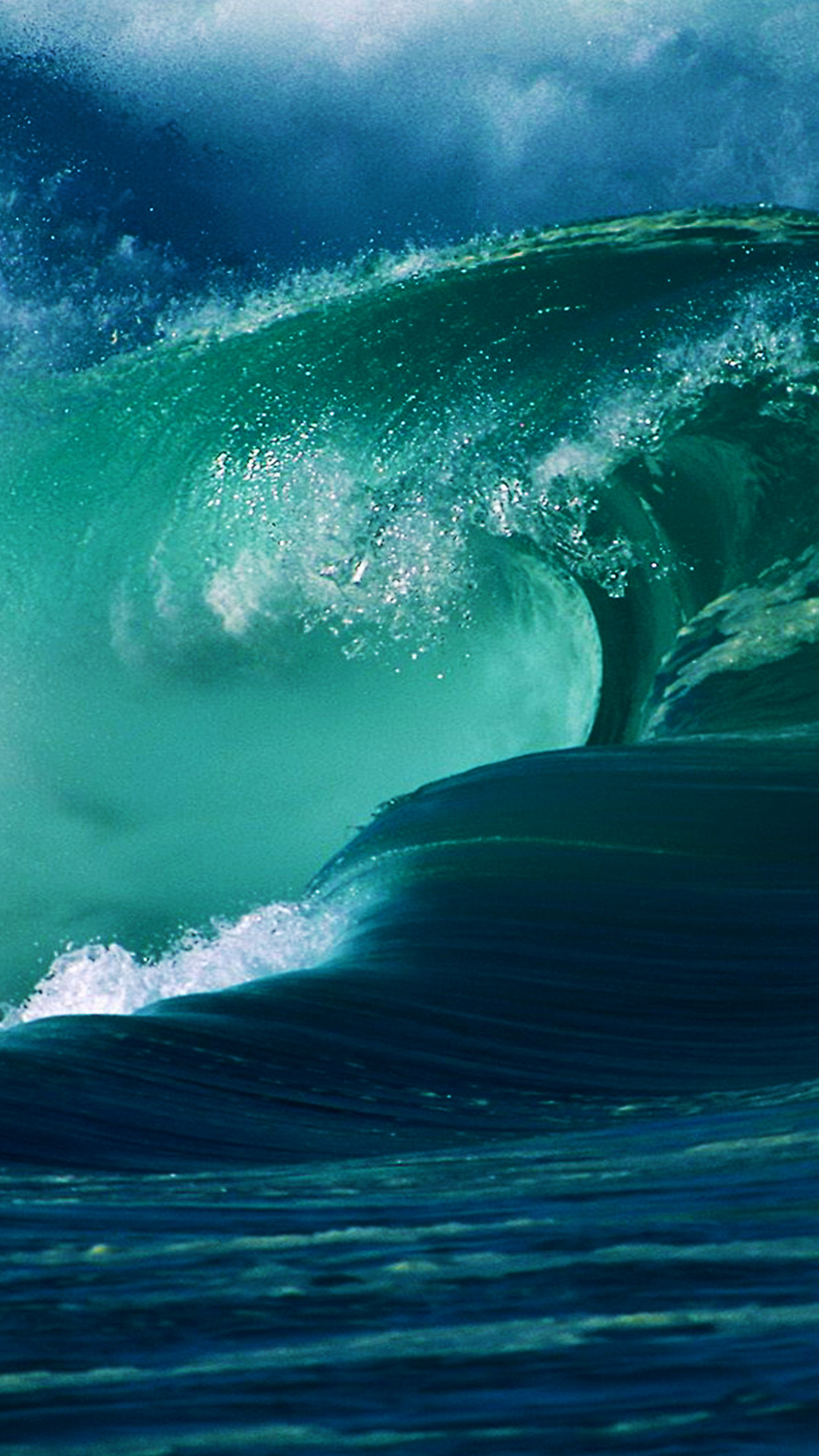 Waves Wallpaper Phone 1080x1920 Wallpaper Teahub Io