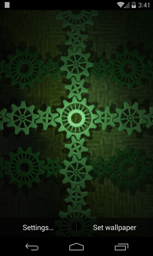 Gears 3d Live Wallpaper - Circle - HD Wallpaper 