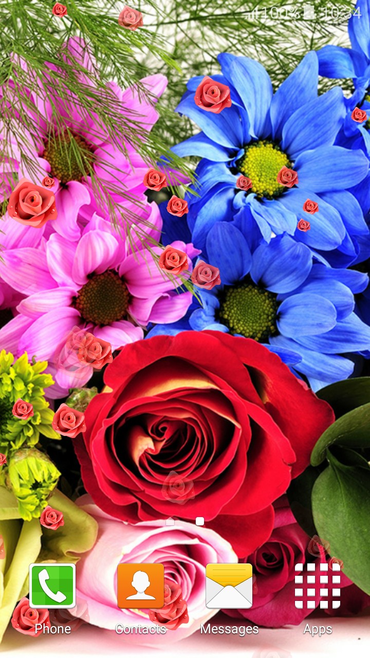 Flowers Live Wallpapers - Live Wallpaper Flower Live - HD Wallpaper 