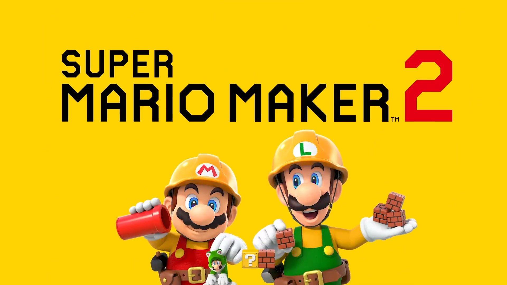 Super Mario Maker - Super Mario Maker 2 Release Date - HD Wallpaper 