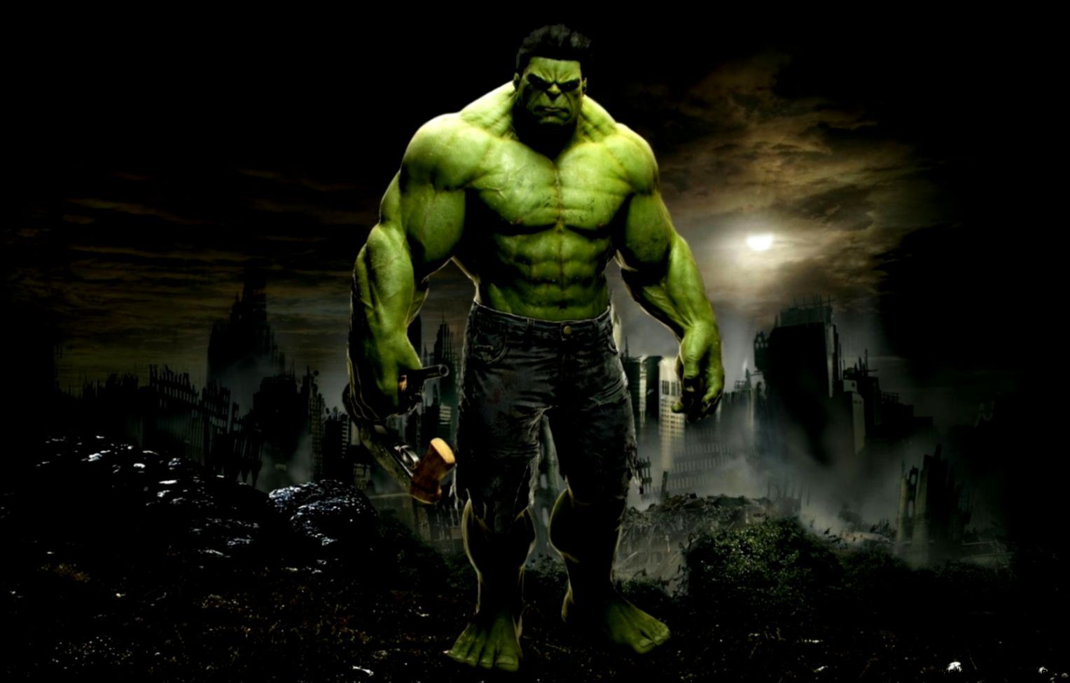 Incredible Hulk Backgrounds - HD Wallpaper 