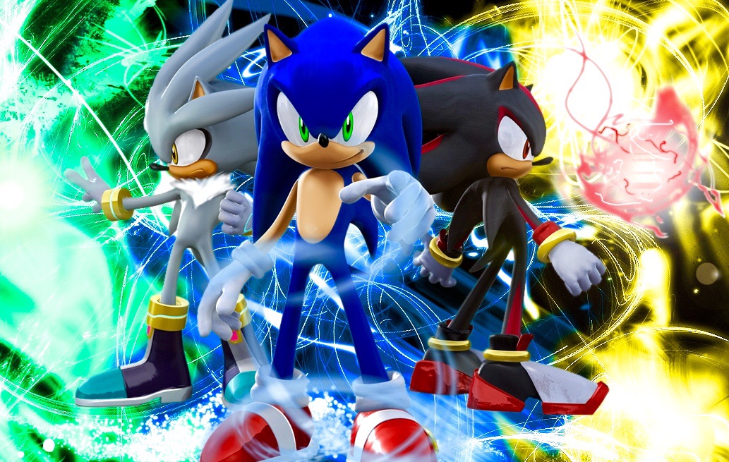 Some Sss Wallpaper - Sonic Shadow And Silver The Hedgehog - HD Wallpaper 