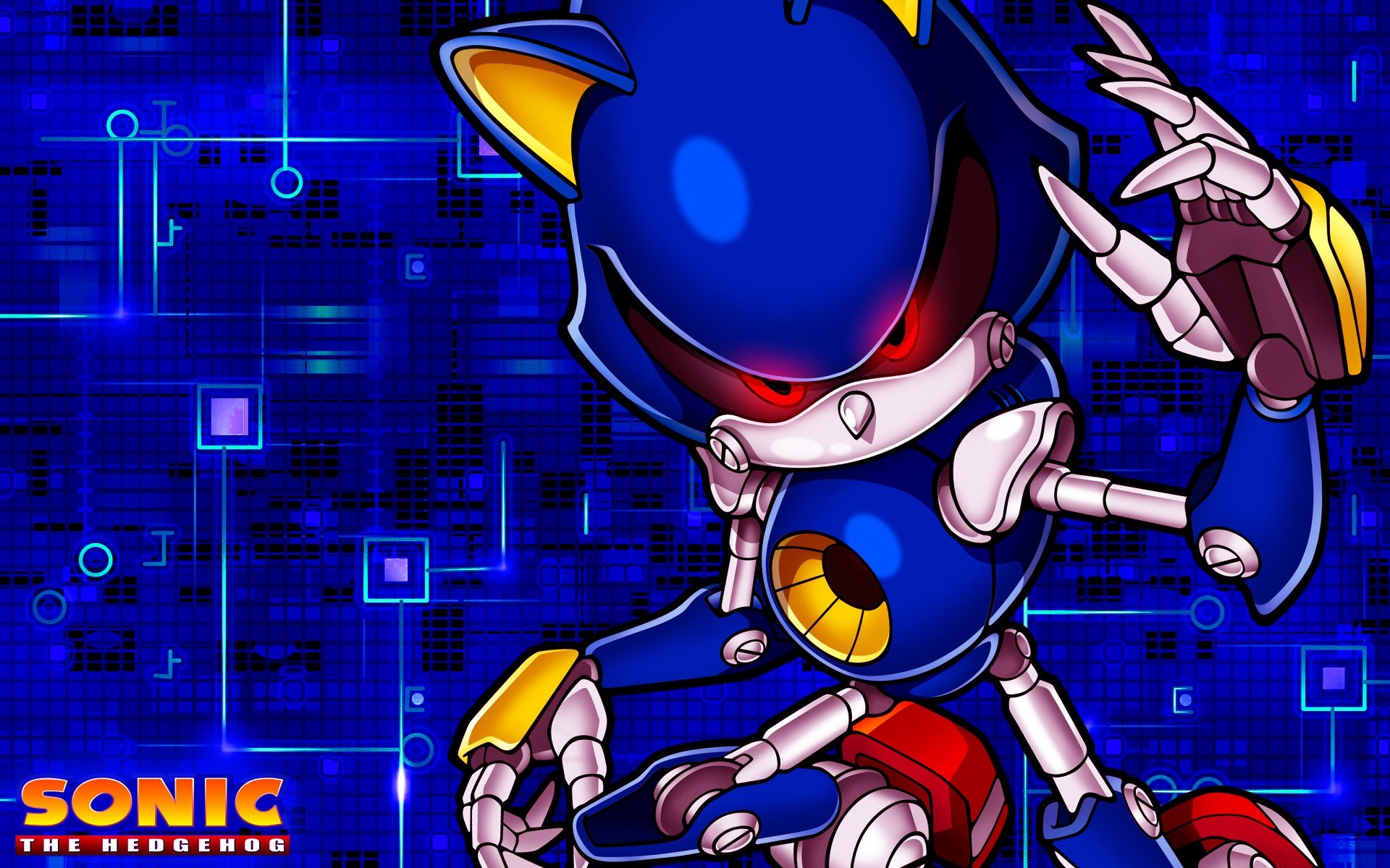 Download Hd Metal Sonic Desktop Wallpaper Id - Metal Sonic - HD Wallpaper 
