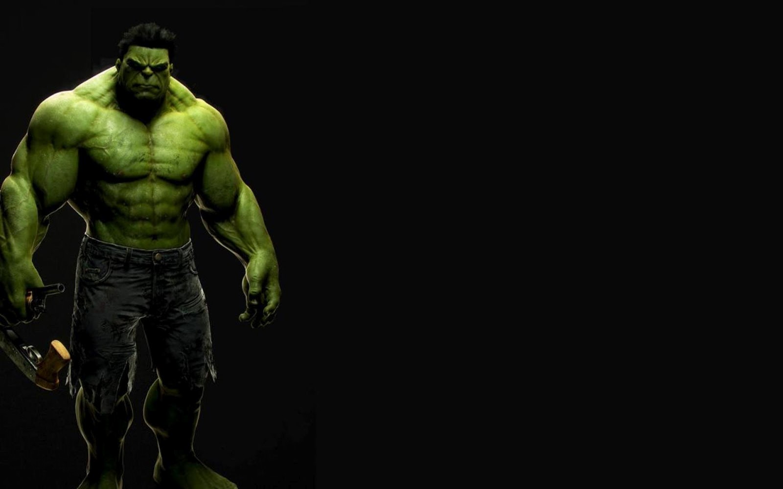 Incredible Hulk 7 Plus Case - Hulk Avengers Black Background - HD Wallpaper 