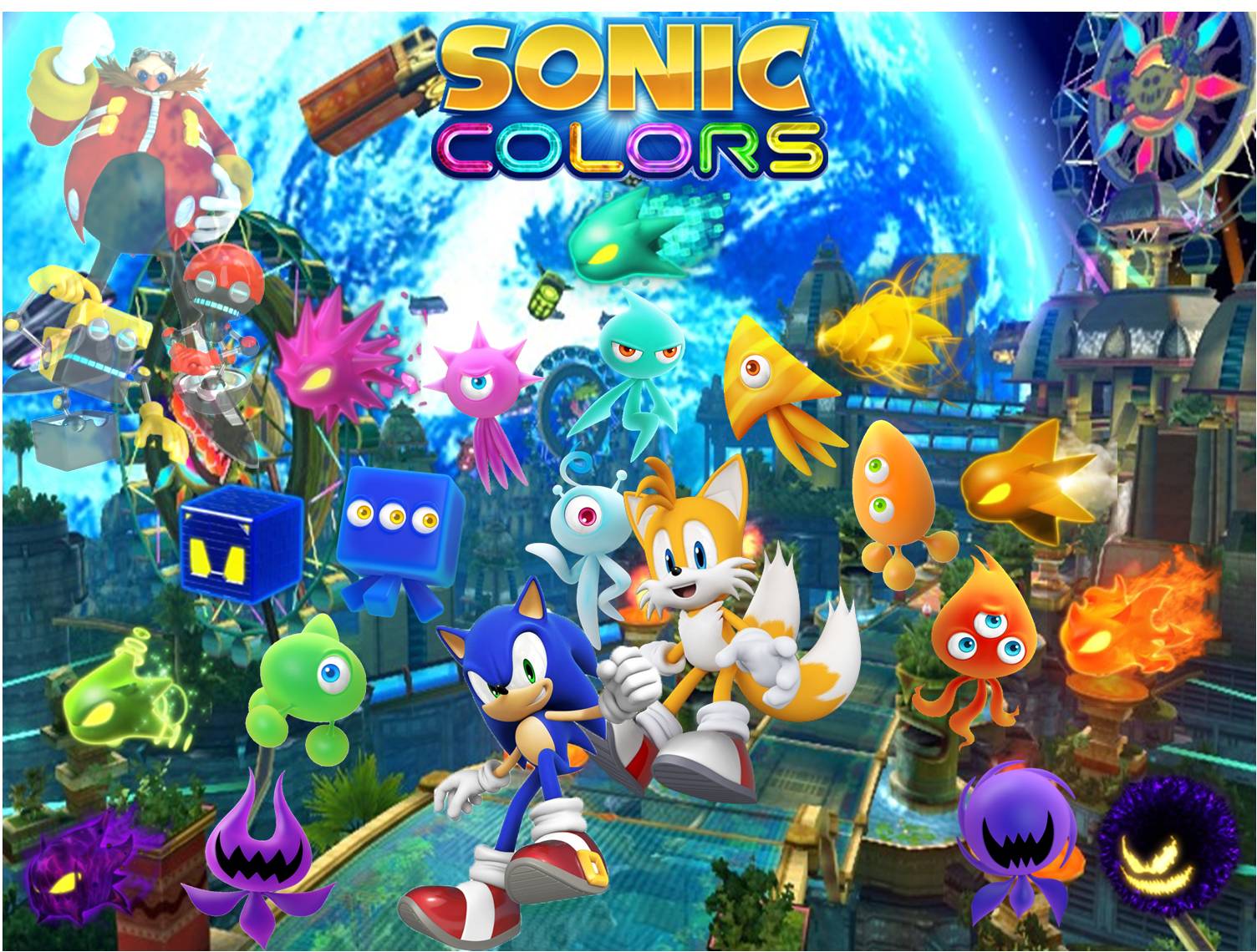 Sonic Colors - HD Wallpaper 