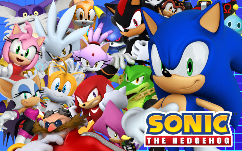 Sonic The Hedgehog And Friends - 1024x640 Wallpaper - teahub.io