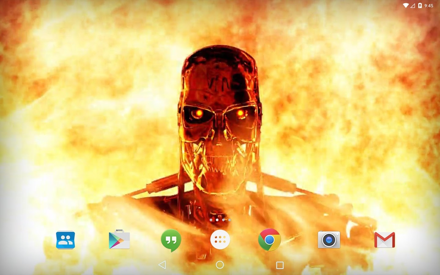 Iron T-100 3d Live Wallpaper - Terminator 3d Live - HD Wallpaper 