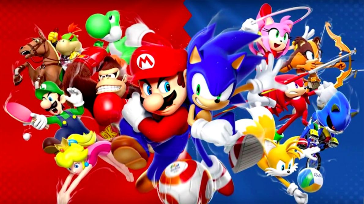 Mario And Sonic At The Rio 2016 Olympic Games Wallpapers - Mario And Sonic At The Olympic Games 2020 - HD Wallpaper 