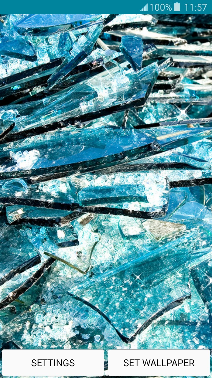 Live Wallpapers - Broken Glass - Android Application Package - HD Wallpaper 