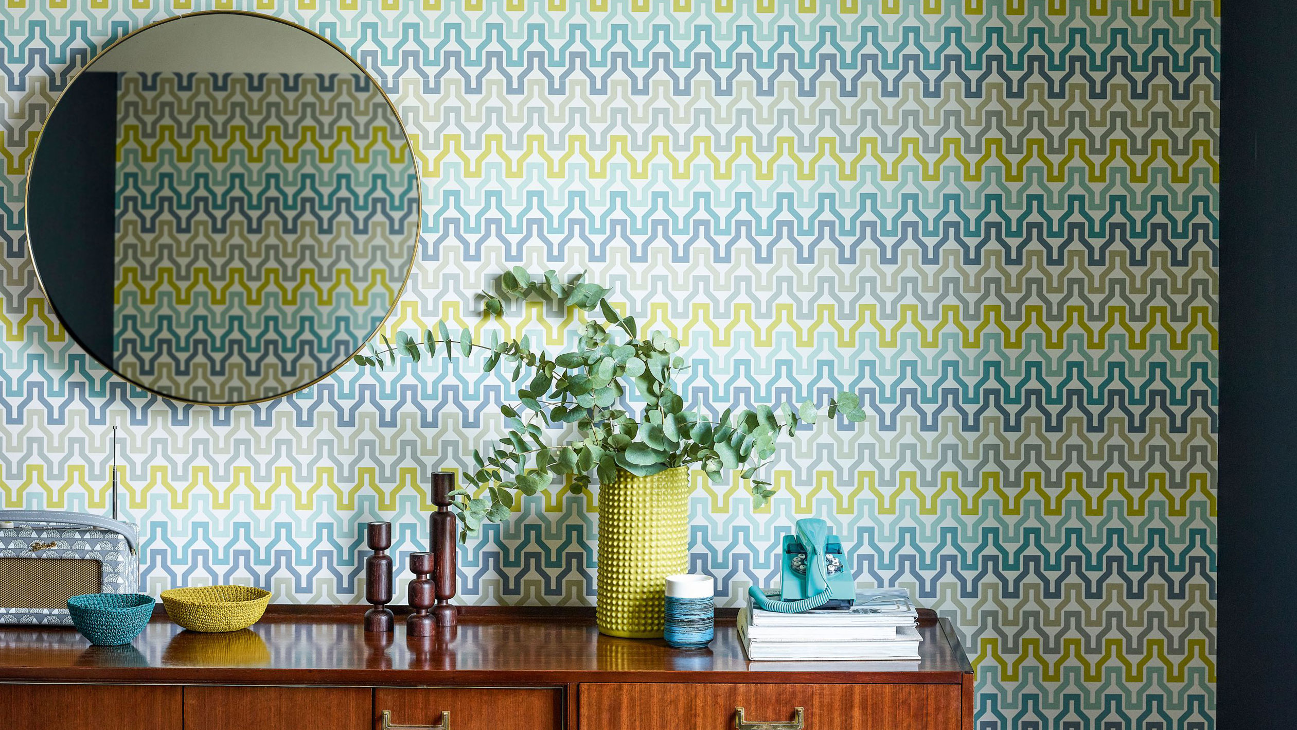 Geometric Wallpaper From Scion - Jaigarh Fort - HD Wallpaper 
