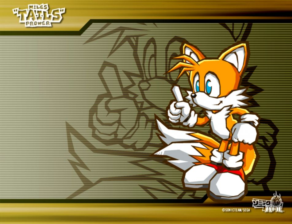 Tails By Samuel26 On Newgrounds - Tails Wallpaper De Sonic - HD Wallpaper 