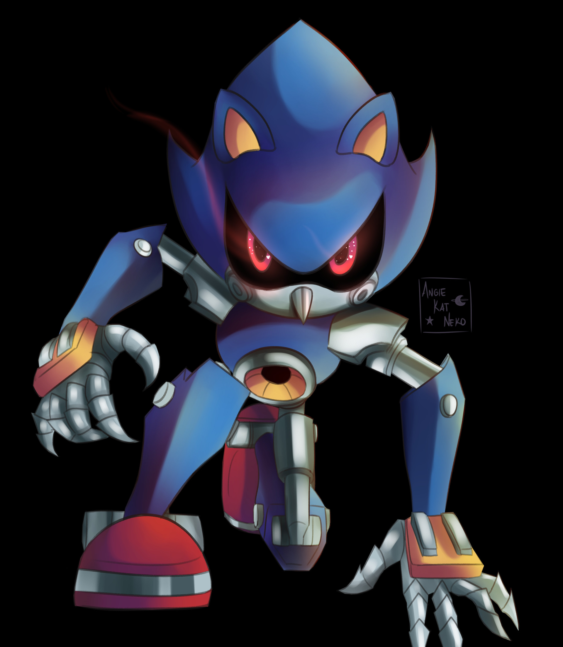 Metal Sonic Fanart - HD Wallpaper 