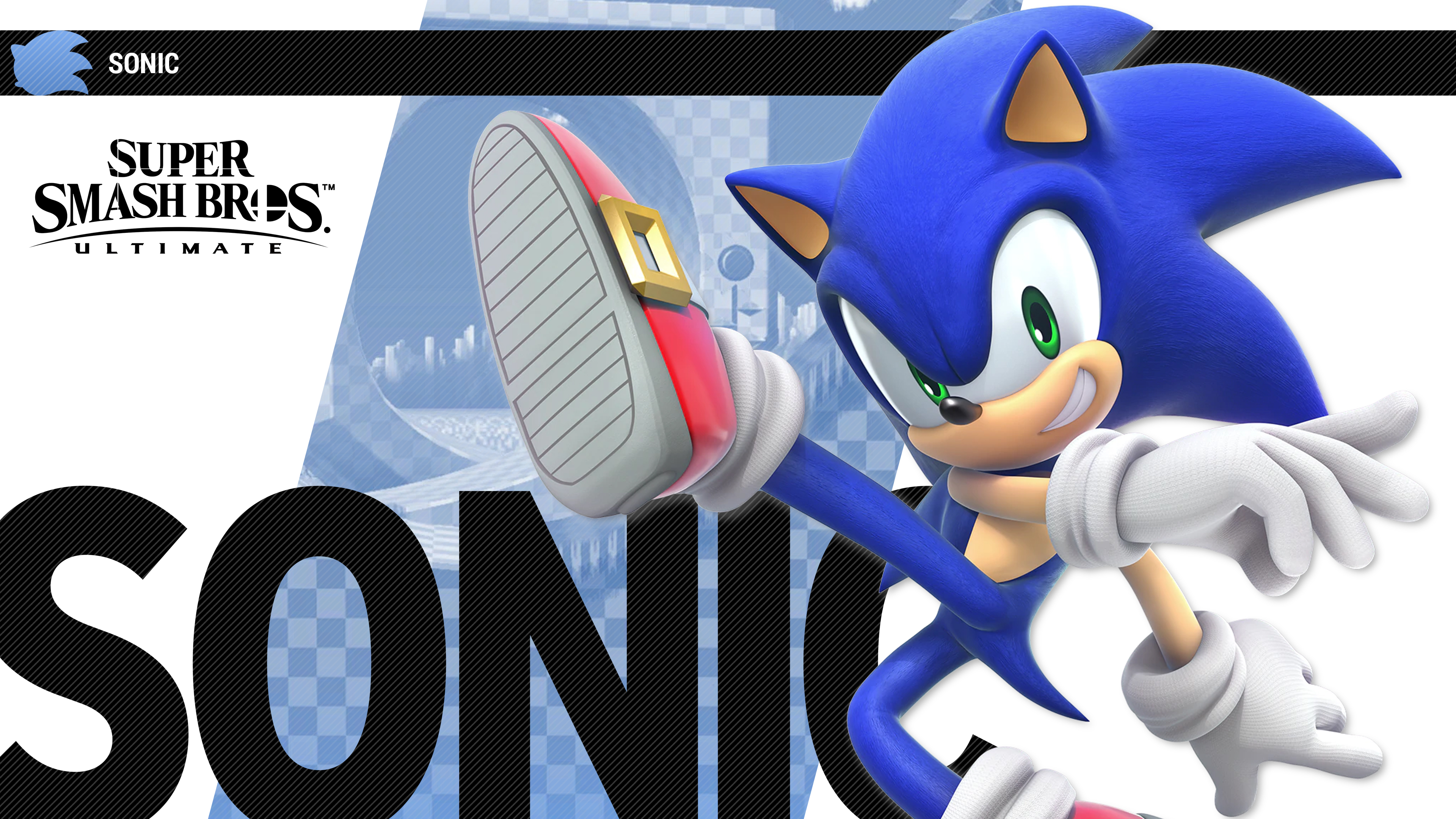 Sonic Super Smash Bros Ultimate Hd - HD Wallpaper 