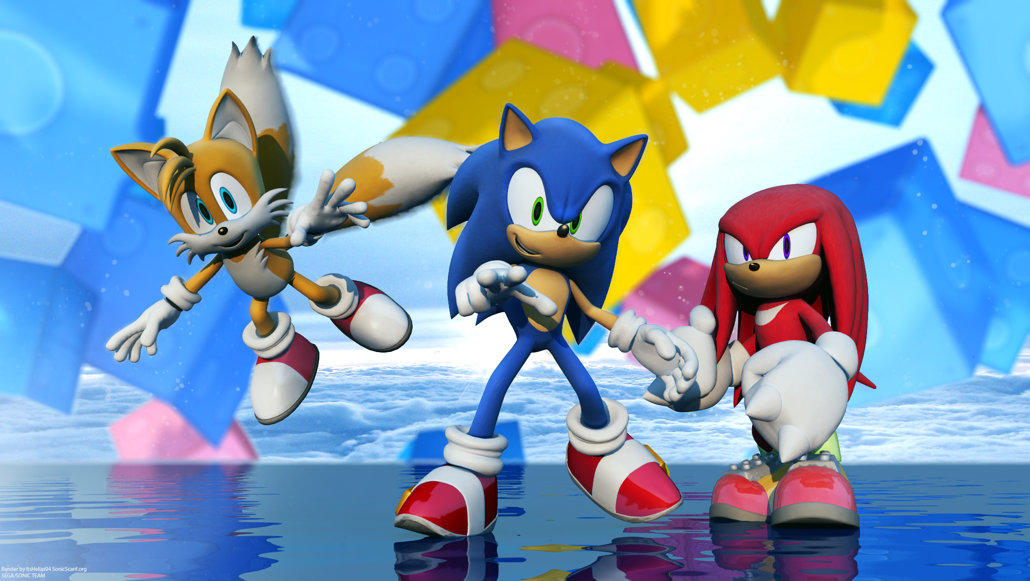 Sonic Heroes - HD Wallpaper 