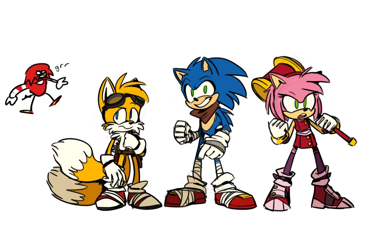 Art Tails Sonic Boom - HD Wallpaper 