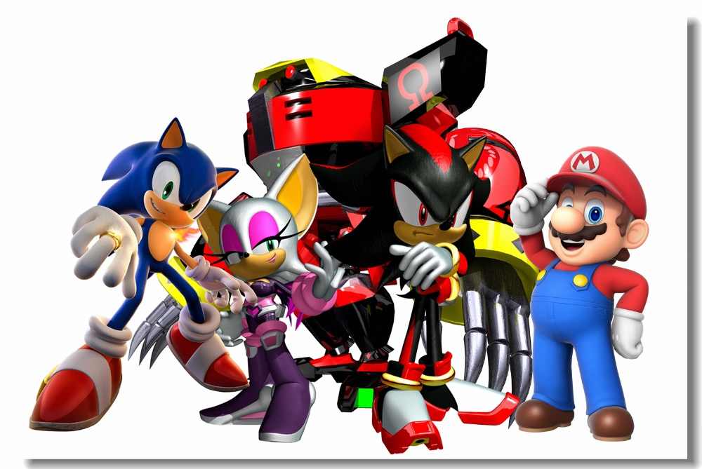 Sonic Heroes Team Dark Hang - HD Wallpaper 