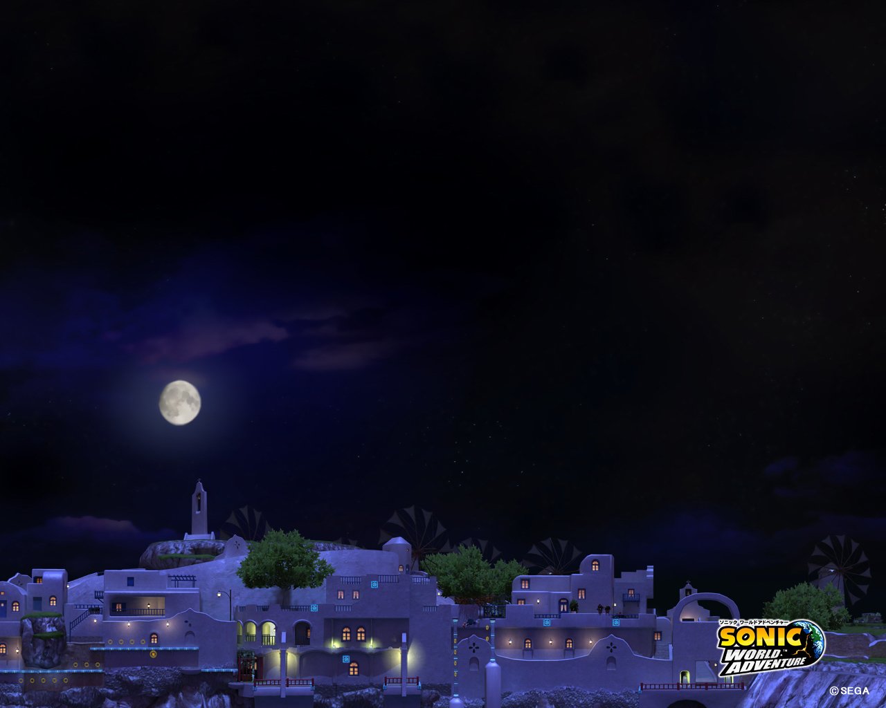 Sonic Unleashed Wallpaper Night - HD Wallpaper 