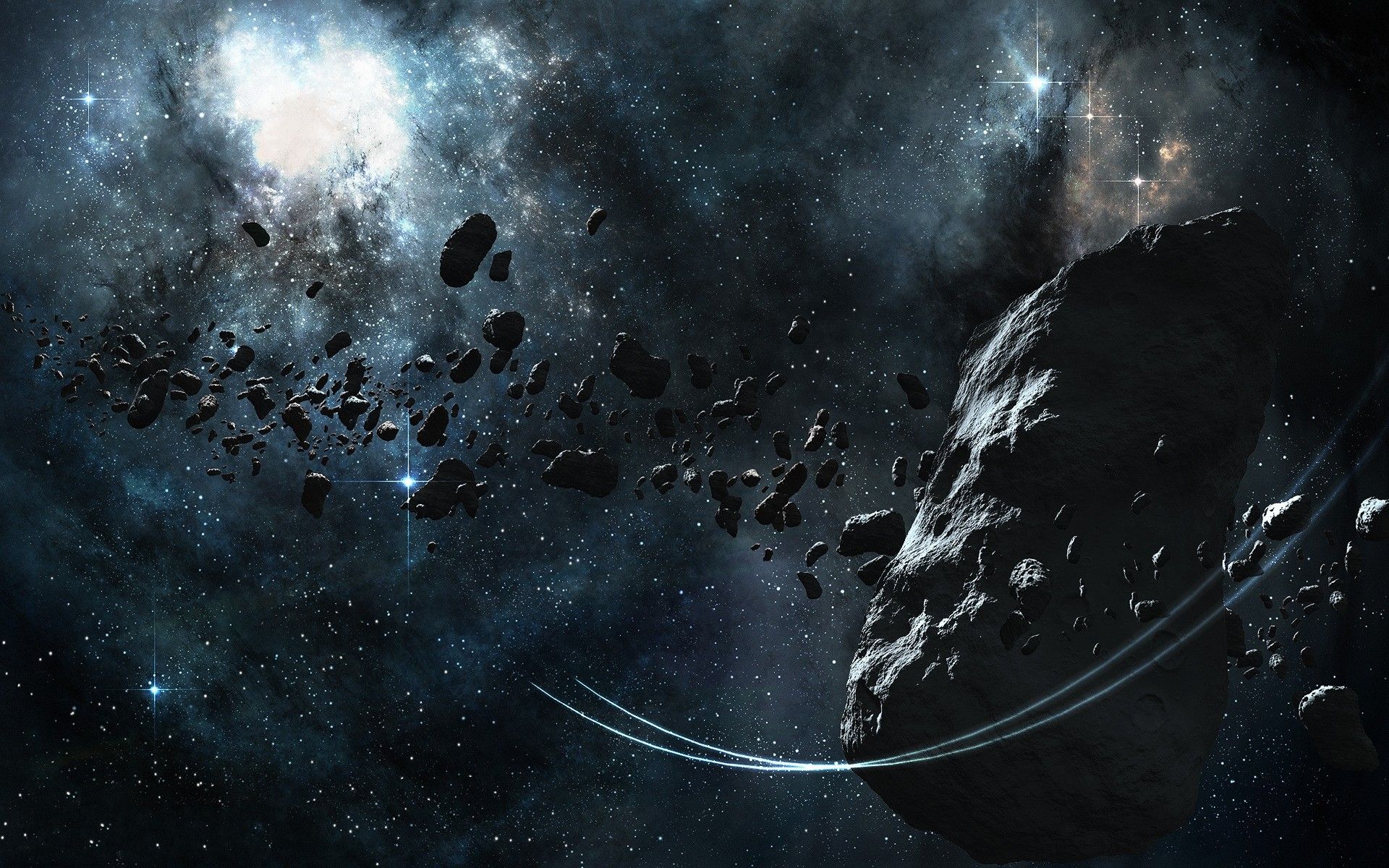 Asteroid Wallpaper 4k - HD Wallpaper 